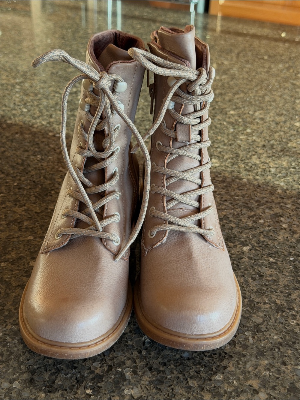 BOC Born New Taupe Combat Boots size 7